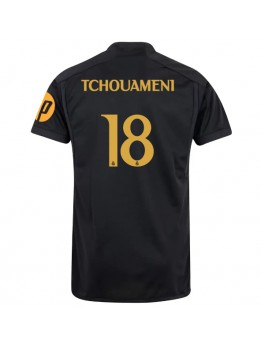 Real Madrid Aurelien Tchouameni #18 Ausweichtrikot 2023-24 Kurzarm